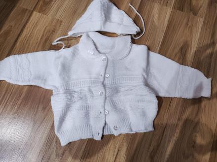 Svetrík+čiapka 56-62, 56