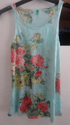 Kvietkované tielko, benetton,152