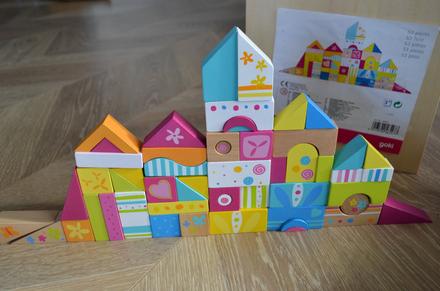 Drevená skladačka,