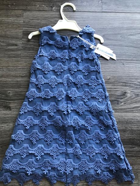 Čipkované šaty zn. sarabanda, 98