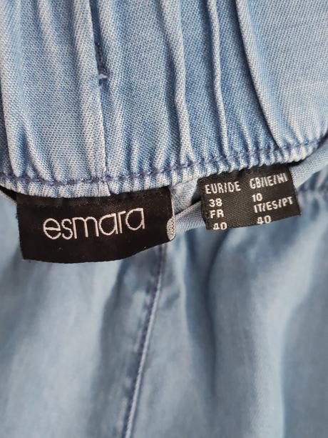 Tenké ľahučké džínsy, esmara,m