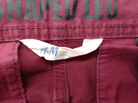 Nohavice, h&m,164