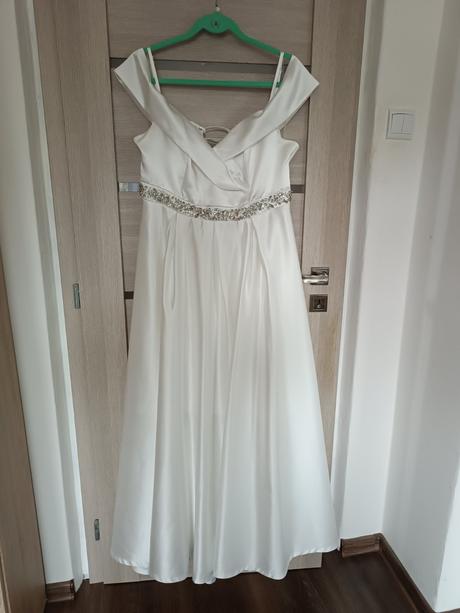 Šaty popolnočné, svadobne, queen,44