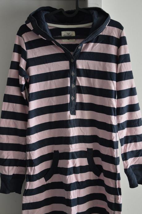 Zateplená predlžená mikina 158/164, h&m,158