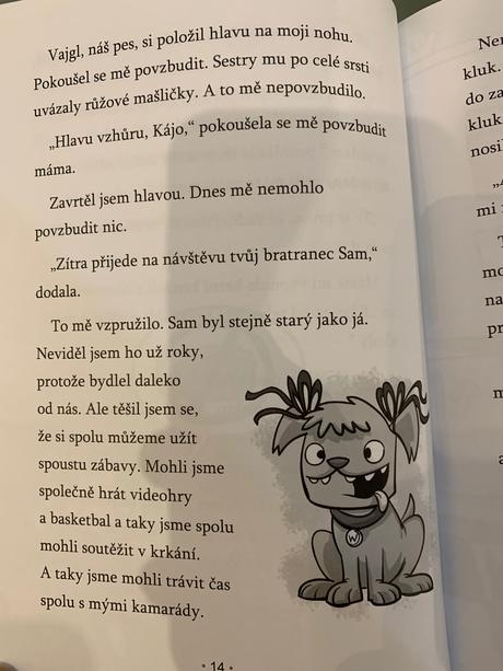 Necitana kniha kaja super fraja,