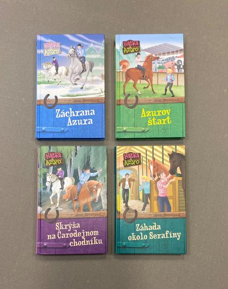 Katka a azuro - séria 4 vydaní, aj jednotlivo,