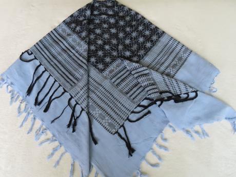 Veľká bavlnená šatka 120x120cm, xxl