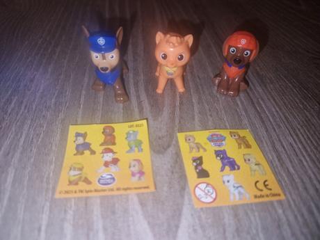 Paw patrol figurky z jogurtov, 