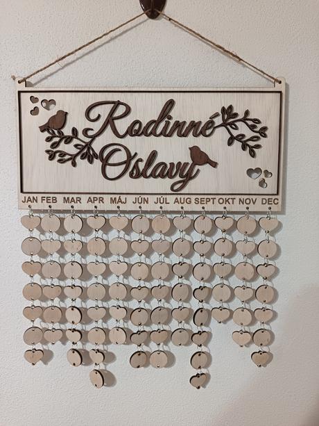 Nádherný rodinný kalendár, 