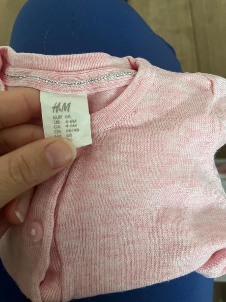 Balík oblečenia pre dievčatko 68 h&m, 68–80