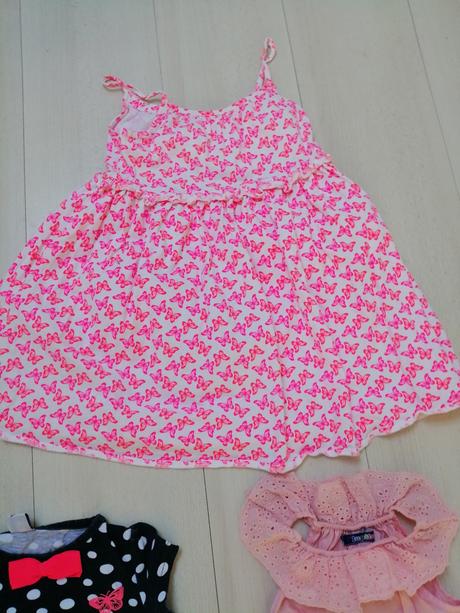 Saticky pre dievčatka 3 ks letne vel. 110, 110