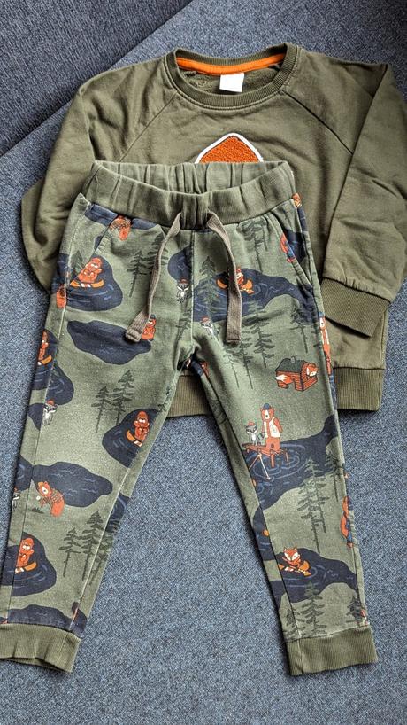 Lindex súprava (mikina,tepláky,tričko) macko 98, lindex,98