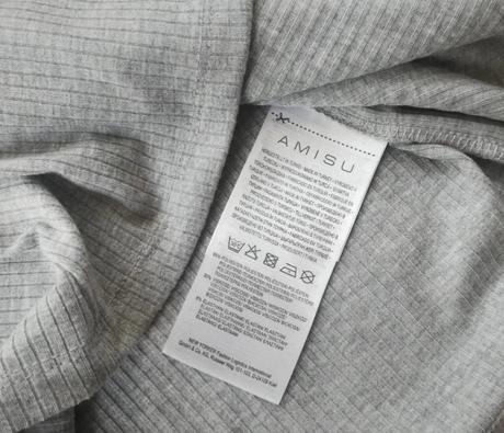 Rolák rebrovaný, dlhý rukáv, sivý, m, amisu,m