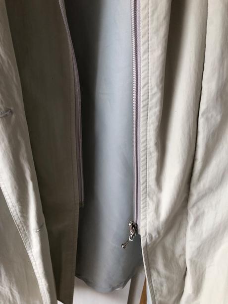 Dámsky jarný kabát/ dámsky jesenný kabát biely, xxxl