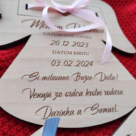 Krabička na peniaze na krst,