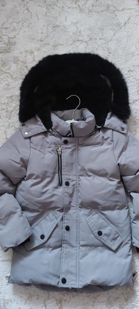 Hrubá luxusná bundička na zimu, 110