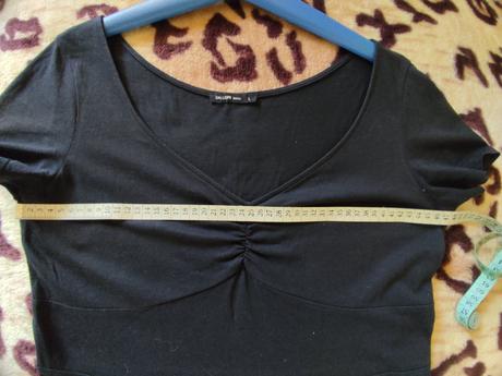 Cierne jednoduche bavlnene saty, calliope, calliope,l