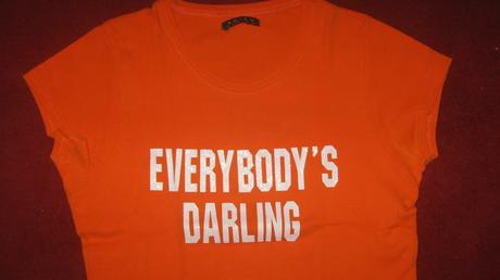 Oranžové tričko, amisu,l