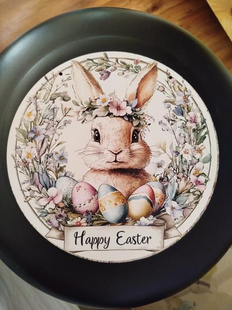 Drevená dekorácia na veľkú noc, 