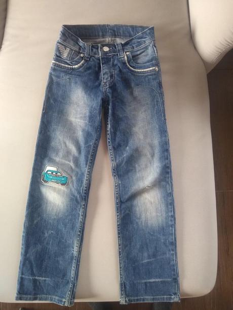 Chlapčenské rifle armani č. 128, armani,128