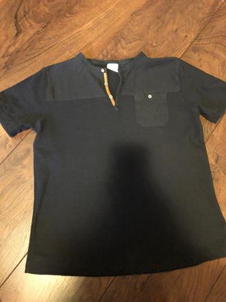 Chlapčenské čierne tričko zara, zara,152