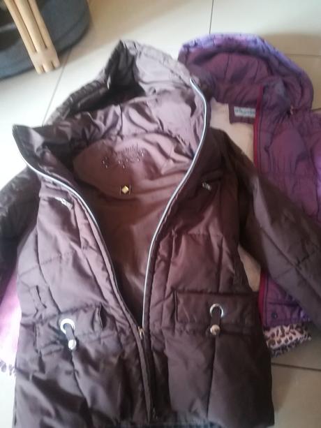 Balík zimných búnd 4 ks už aj s poštou veľ. 122, 122–134