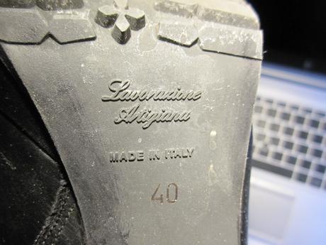 Talianske kozene cizmy - rucna vyroba, 40