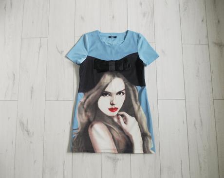 Šaty s portrétom s/m, s