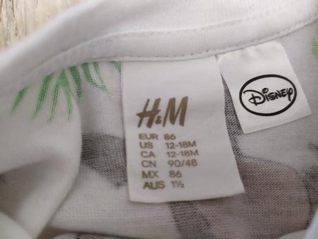 Tričká kniha džungle, h&m,86