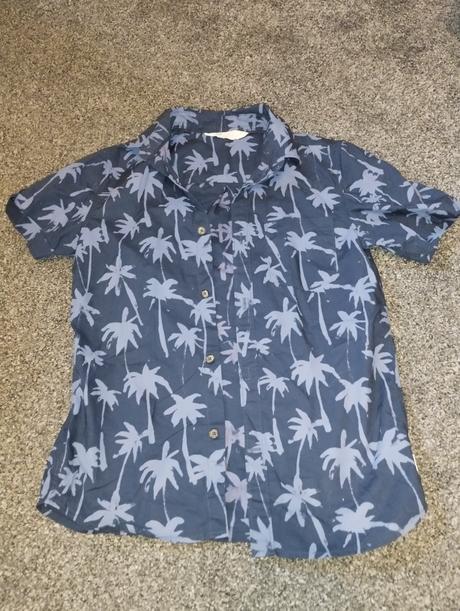 Letná košeľa s palmami, h&m,146