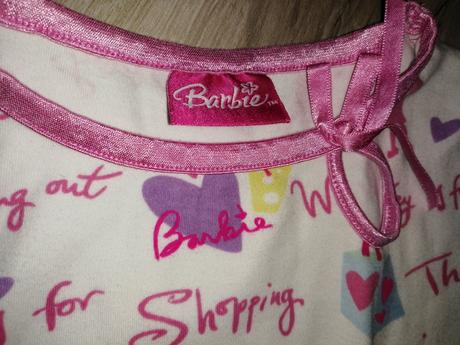 Tričko šmolinka, barbie,122