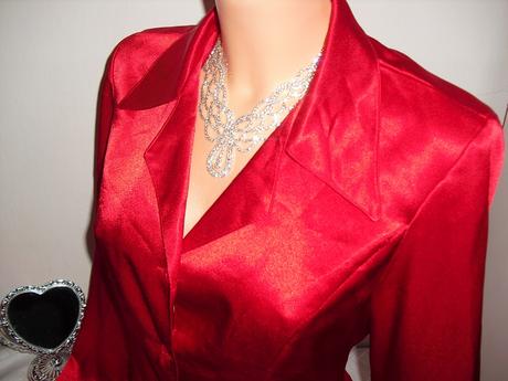 Magenta sexy bluzocka, m