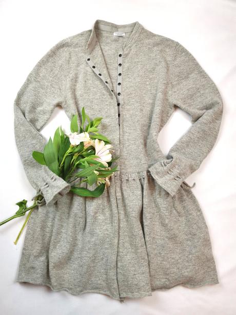 Hunkydory - merino svetríkové šaty, m