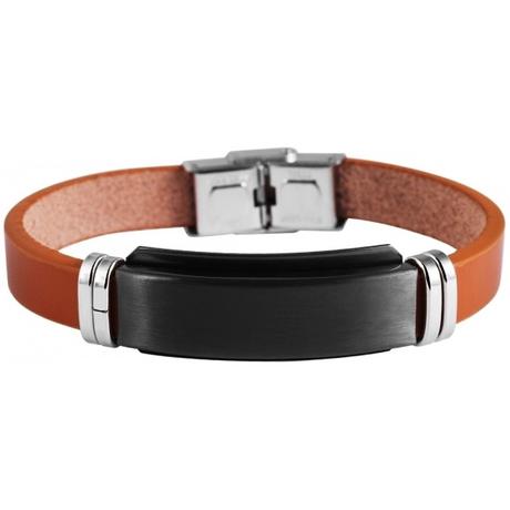 Nádherné náramky z pravej kože a nehrdzavejúcej oc,