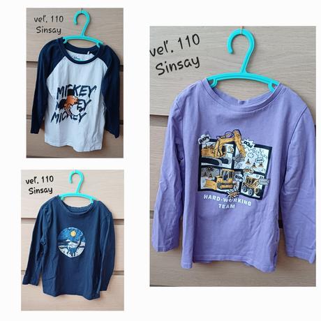 Tričká, sinsay,110
