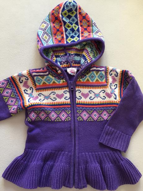 Svetrík s kapuckou, children's place,98