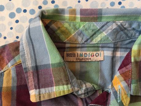 Košeľa s tričkom 2v1 zn. m&s, marks & spencer,98