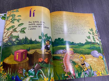 Knižka šlabikár včielky máji,