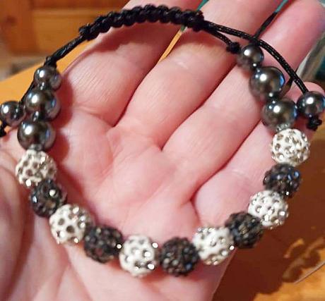 Náramok + anjelik na kľúčenku alebo symple náramok,