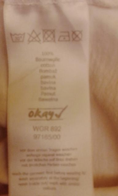 Dievčenský bavlnený top, okay, okay,140