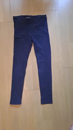 Modré legíny, h&m,128