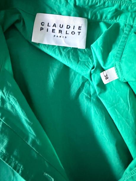 Claudie pierlot zelene koselove saty velkost 38, 38