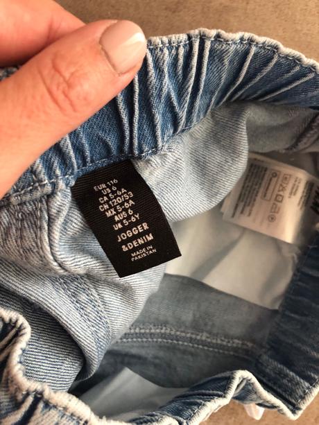 Nohavice, h&m,116