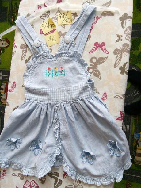 Šatova zástera veľ.  92/104, 98