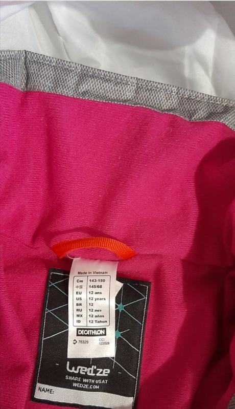 Dievcenska zimná bunda, quechua,146