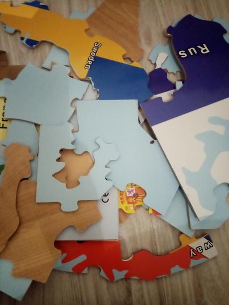 Drevené puzzle, 