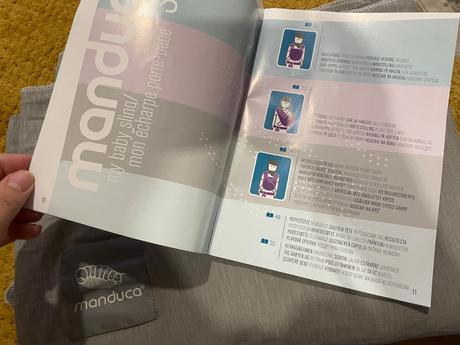 Šatka na nosenie detí, manduca