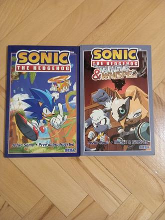 Ježko sonic komiksy, 
