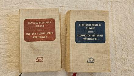 Slovnik slovensko-nemecky a nemecko-slovensky, 2ks, 