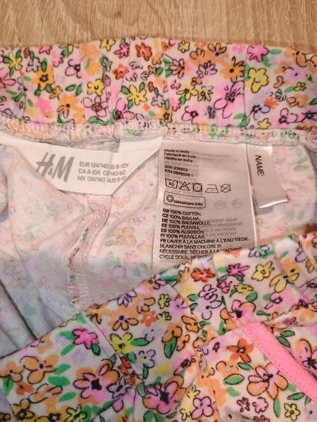 Dievčenské šortky hm 134/140, h&m,134